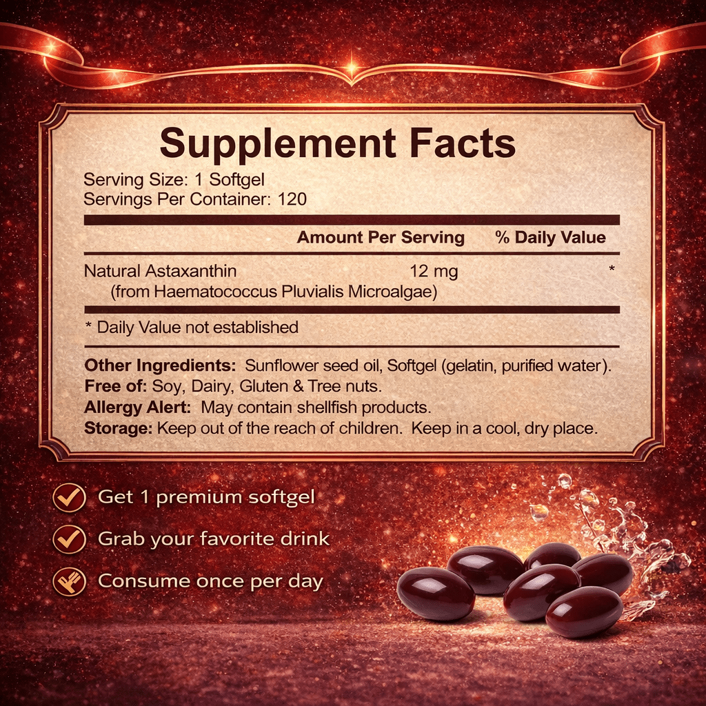 Astaxanthin Softgels