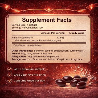 Astaxanthin Softgels