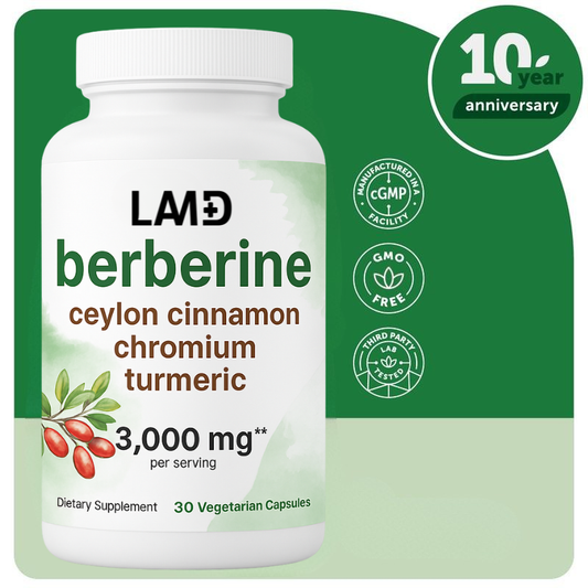 LAMD Berberine with Ceylon Cinnamon
