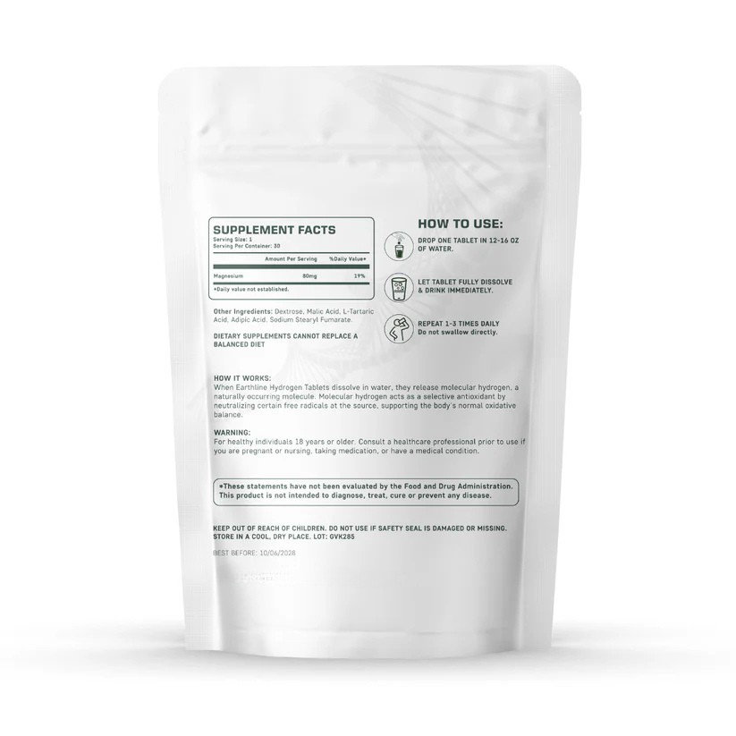 Molecular Hydrogen Tablets